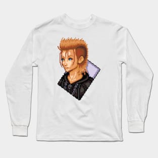 Organization XIII Demyx Pixel Art Long Sleeve T-Shirt